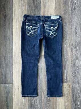 Y2K Amethyst Capri Jeans Skinny Low Rise Size 9 / W30